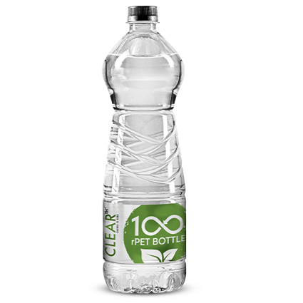 Clearth 1L rPET Bottle | Less Plastic, Pure Water